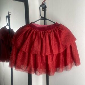 H&M Glittered mesh Girls Skirt